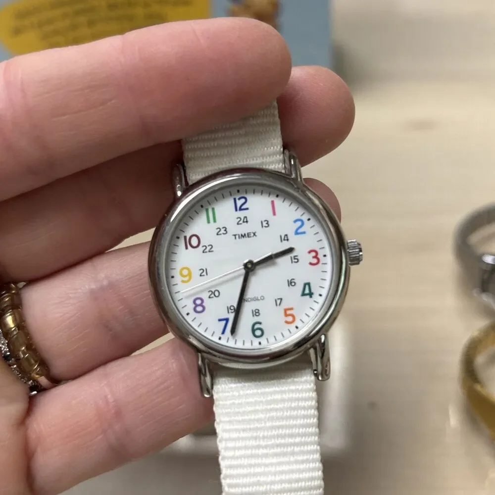 Vintage Timex Watch Lot  Of 9 For Parts Untested!